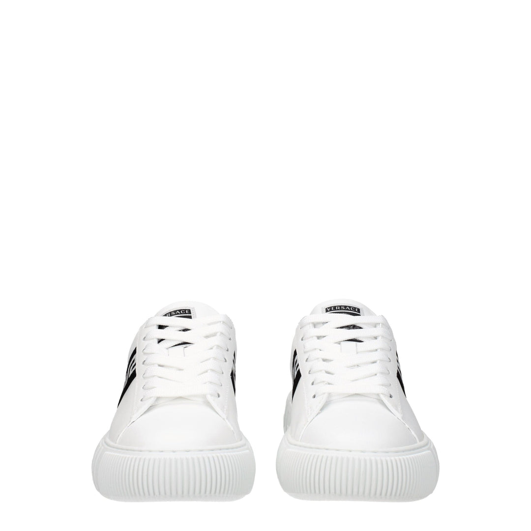 White Leather Sneakers