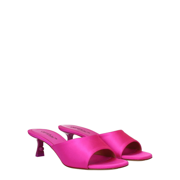 Pink Satin Sandal