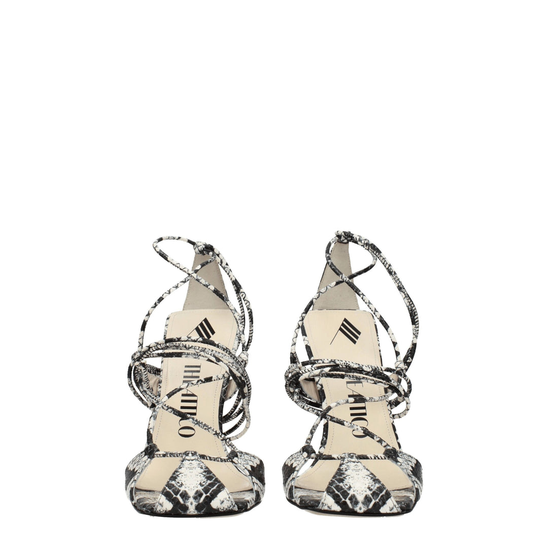 White Leather Sandal