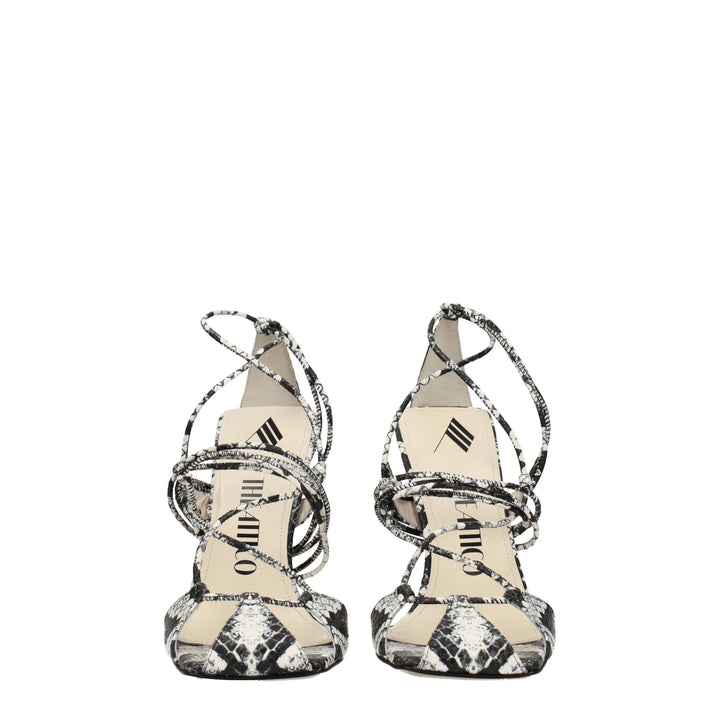 White Leather Sandal