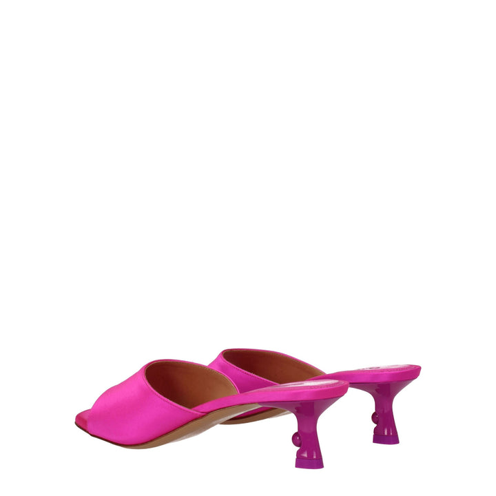 Pink Satin Sandal