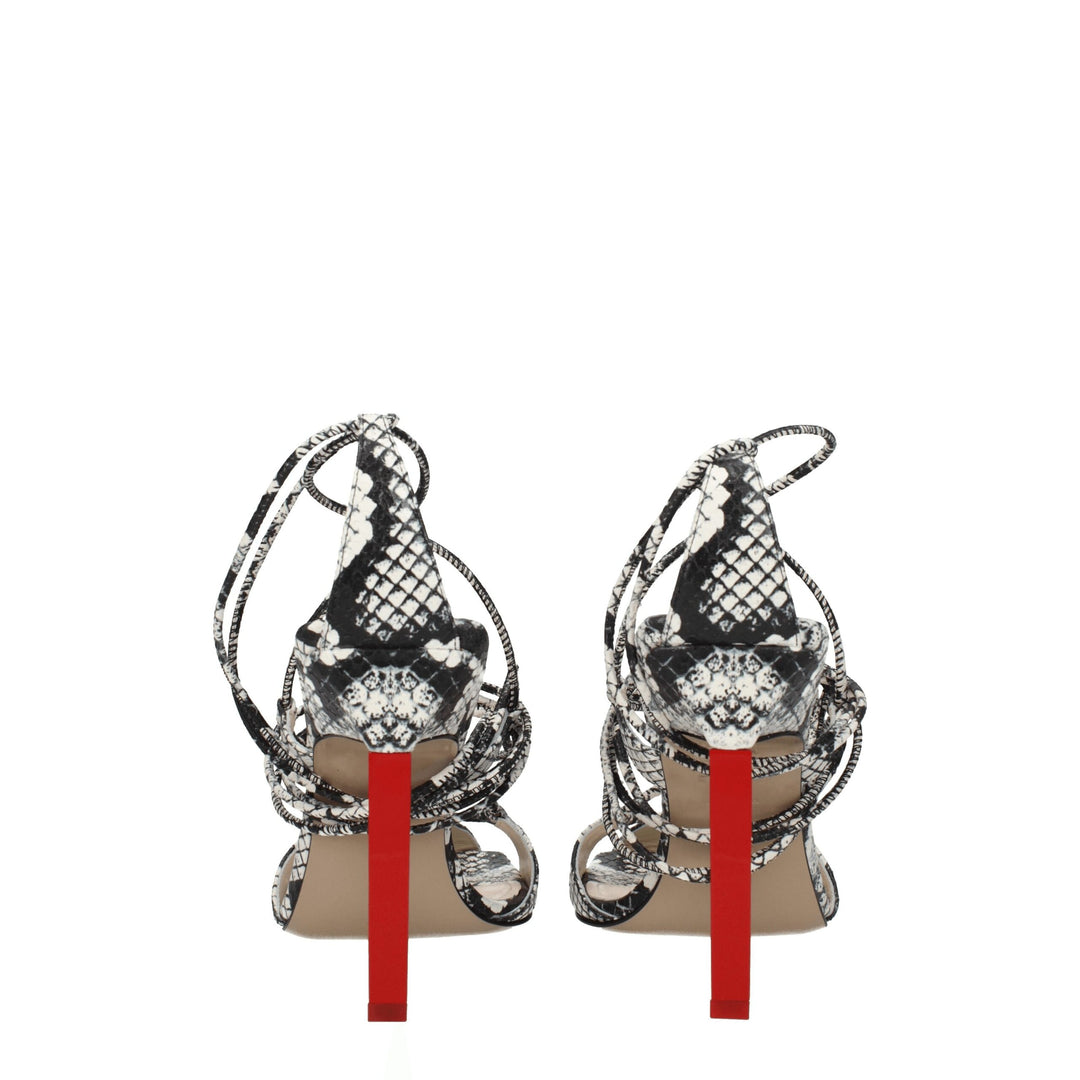 White Leather Sandal