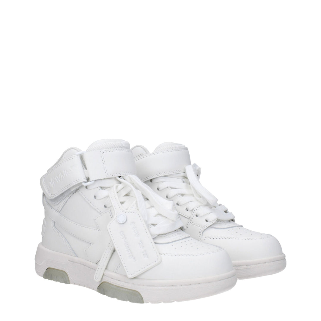 White Leather Sneakers