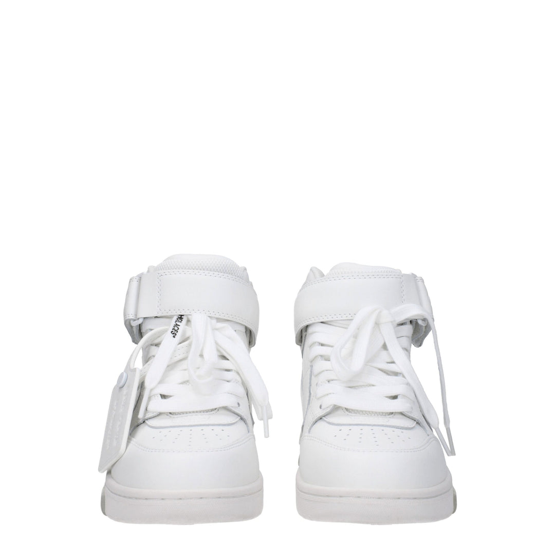 White Leather Sneakers