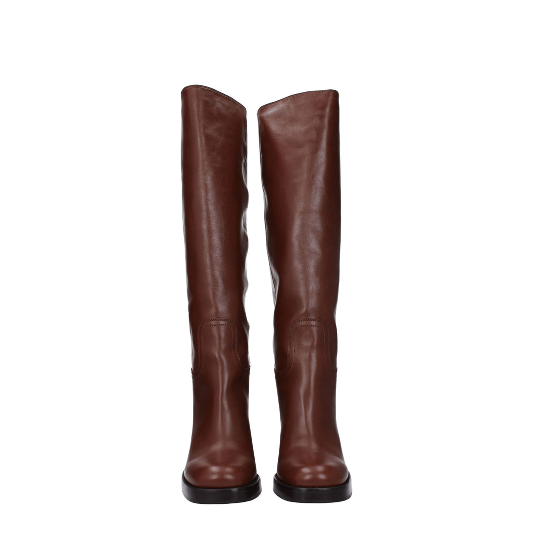 Brown Leather Boot