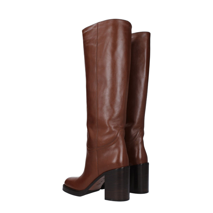 Brown Leather Boot