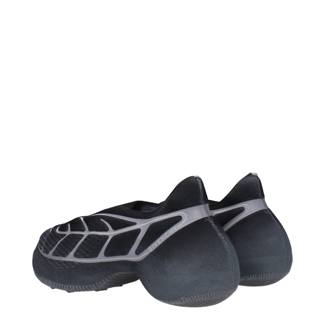 Gray Fabric Sneakers