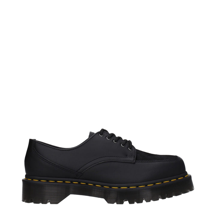 Black Leather Oxfords And Derby