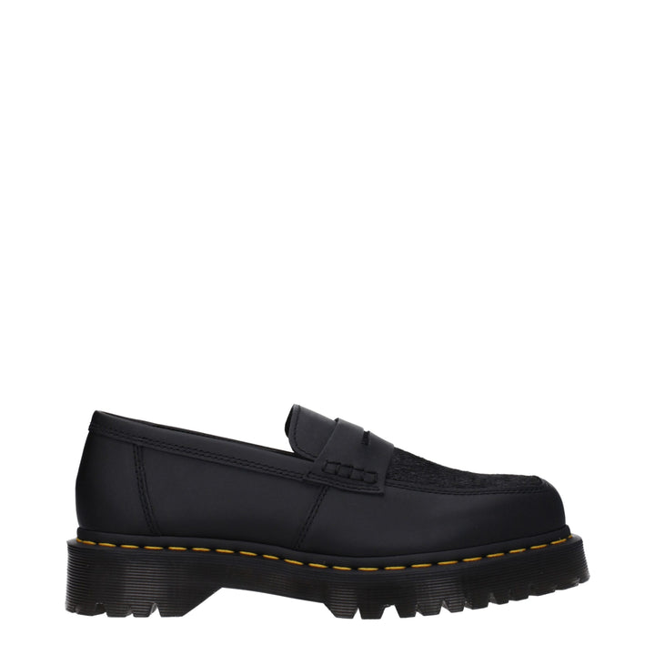 Black Leather Loafer