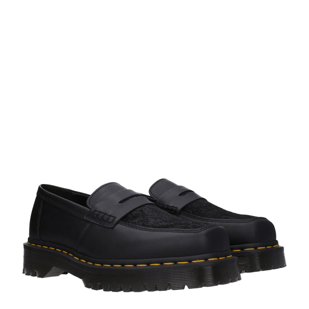 Black Leather Loafer