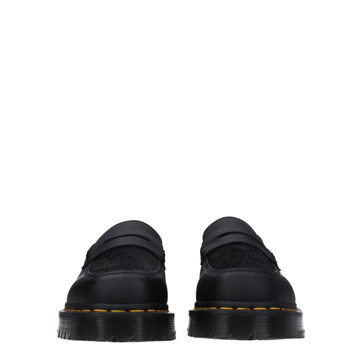 Black Leather Loafer