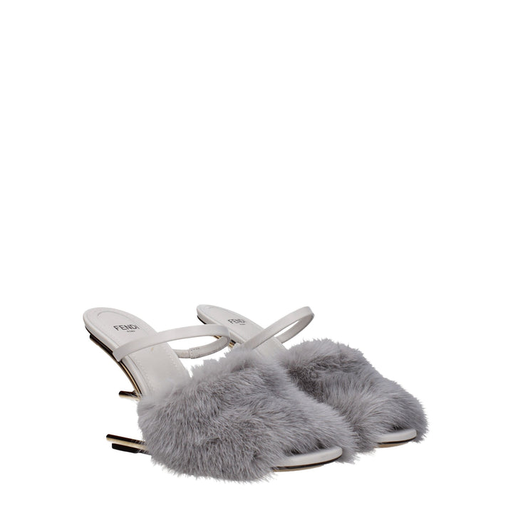 Gray Mink Sandal