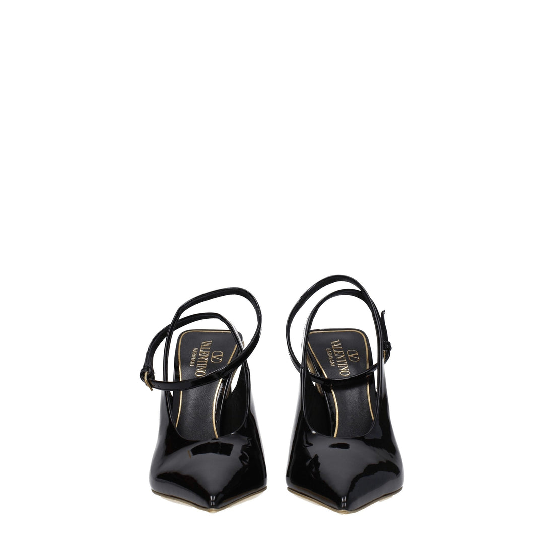 Black Leather Sandal