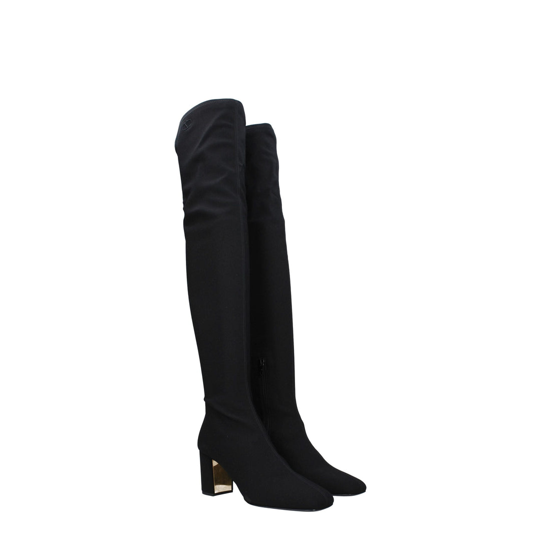 Black Fabric Boot