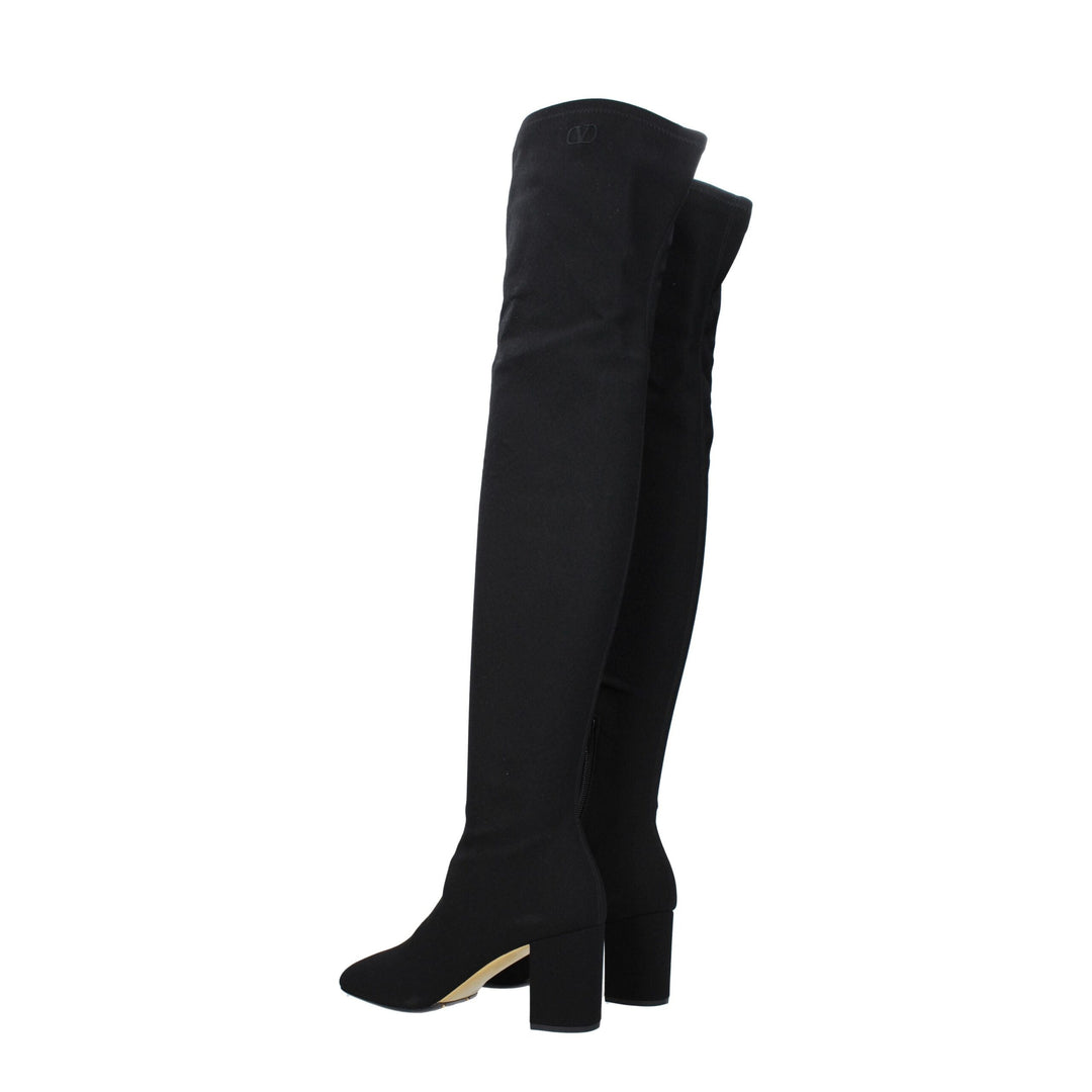 Black Fabric Boot