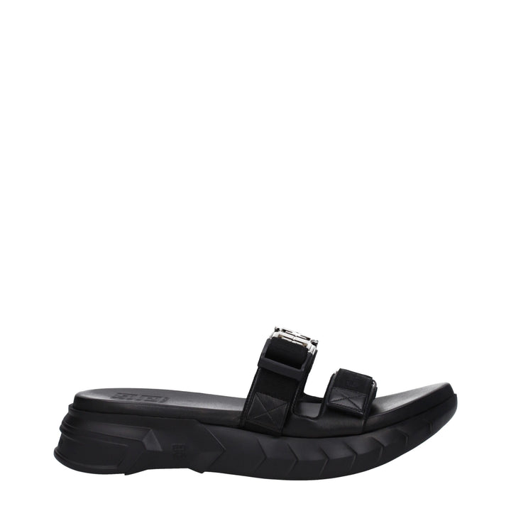 Black Fabric Slipper