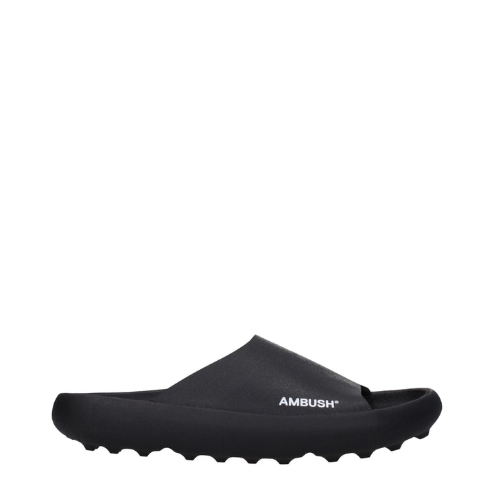 Black Cotton Slipper