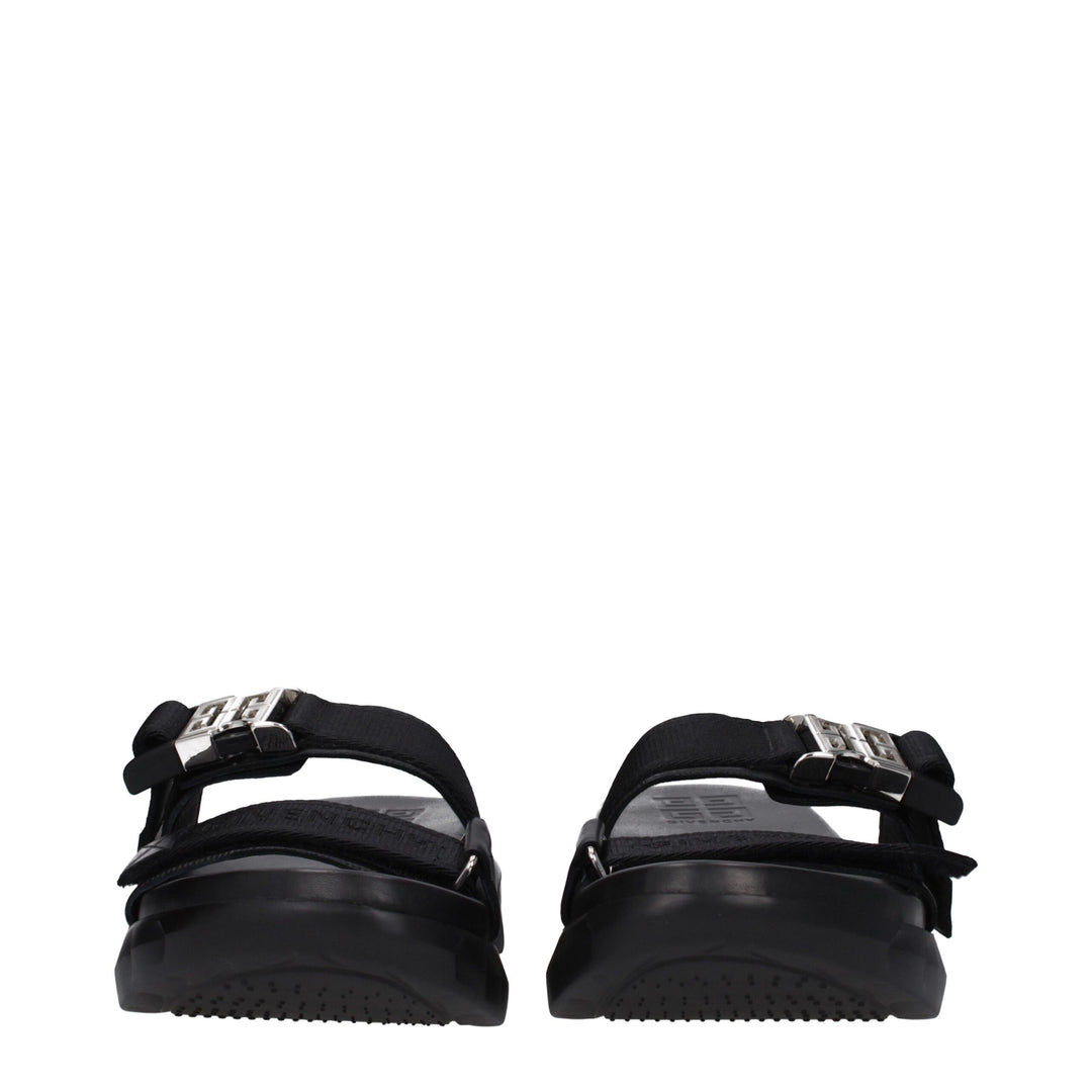 Black Fabric Slipper