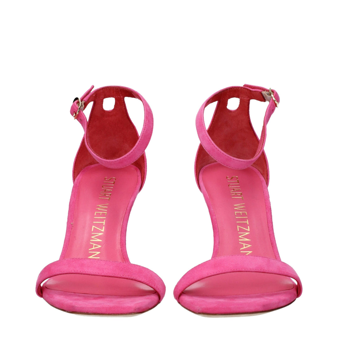 Pink Leather Sandal