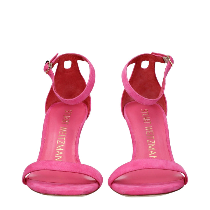 Pink Leather Sandal