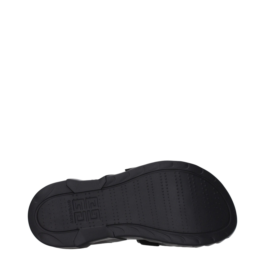 Black Fabric Slipper