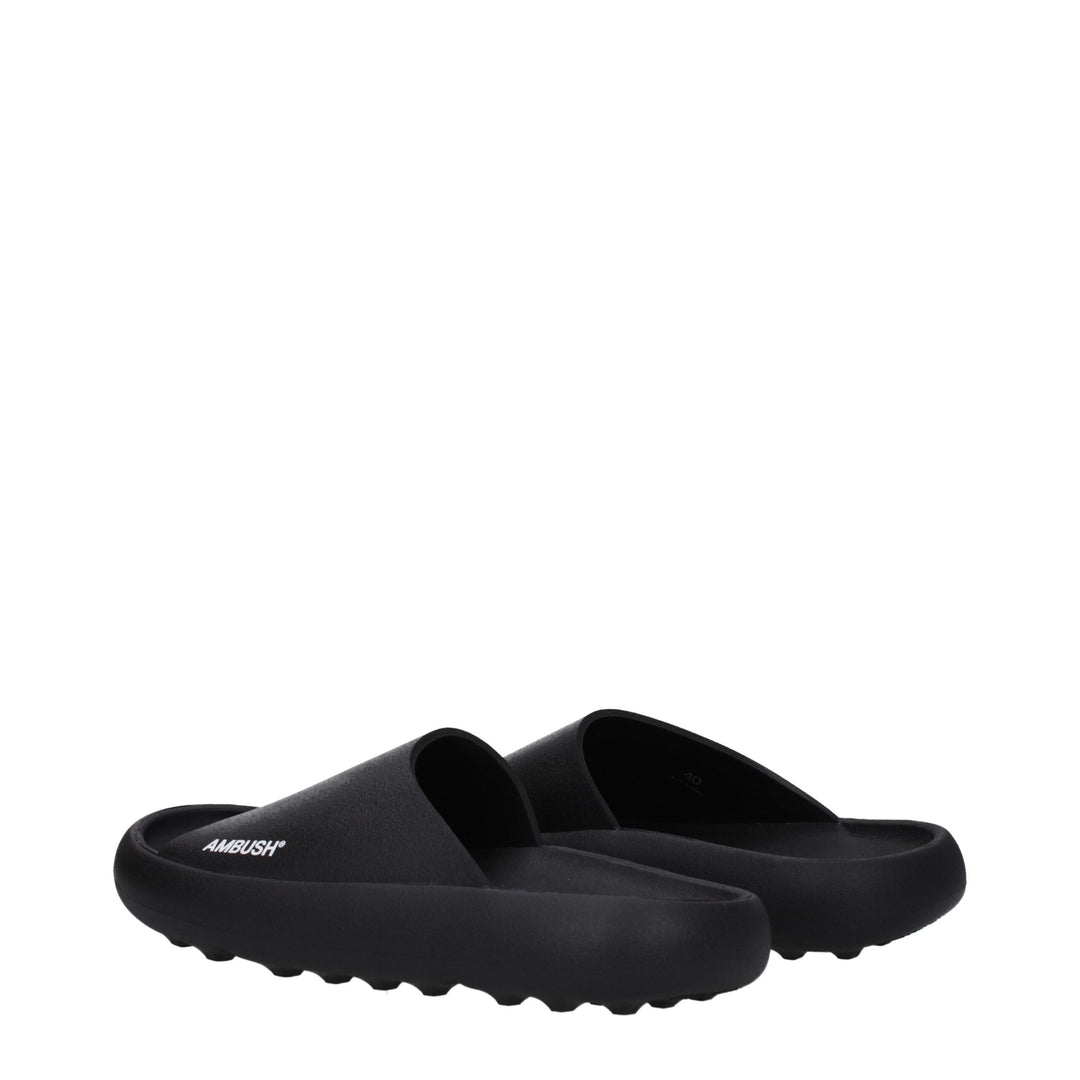 Black Cotton Slipper