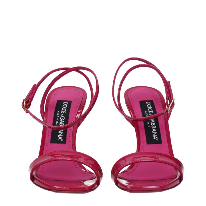 Pink Leather Sandal