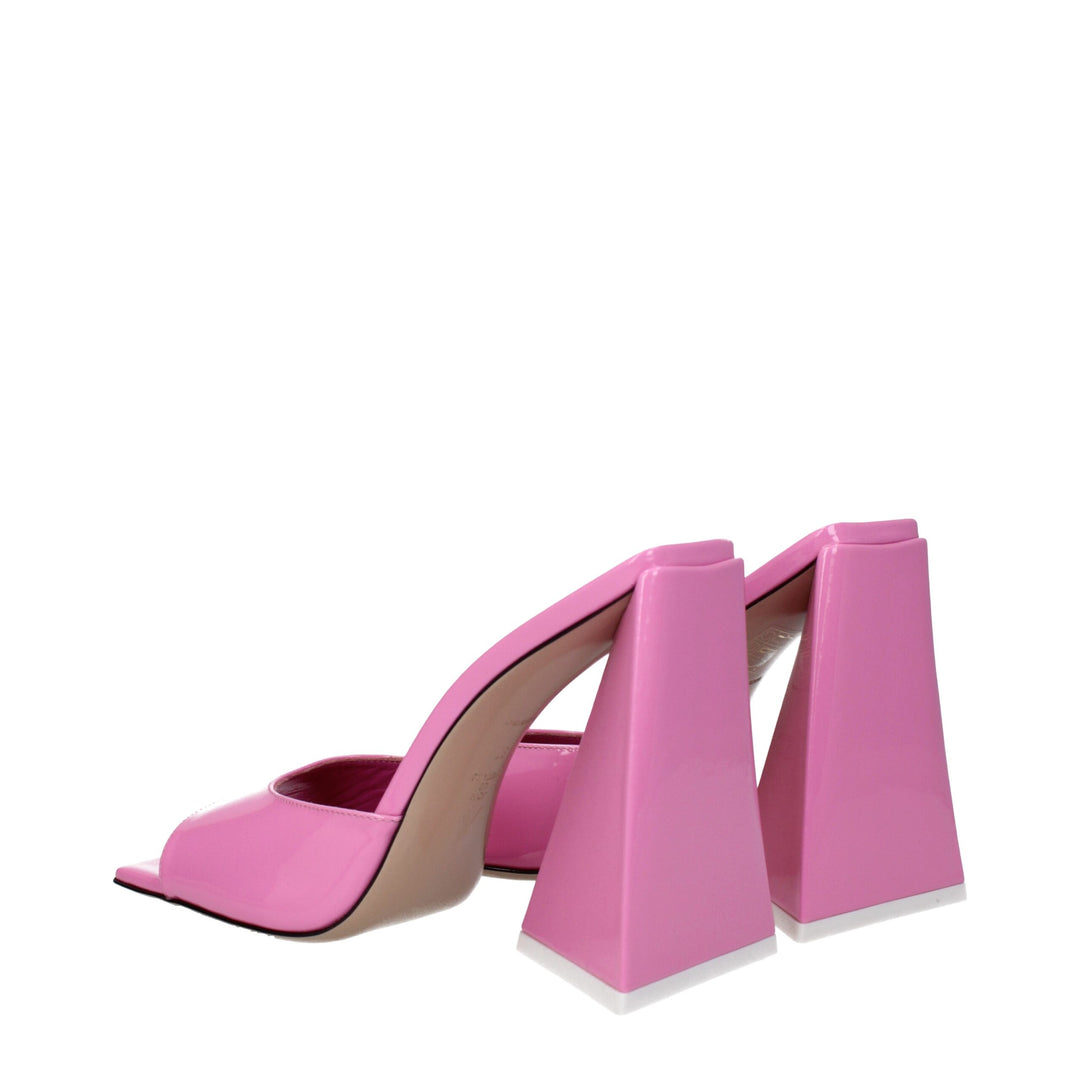 Pink Leather Sandal