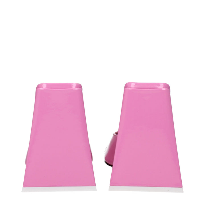 Pink Leather Sandal