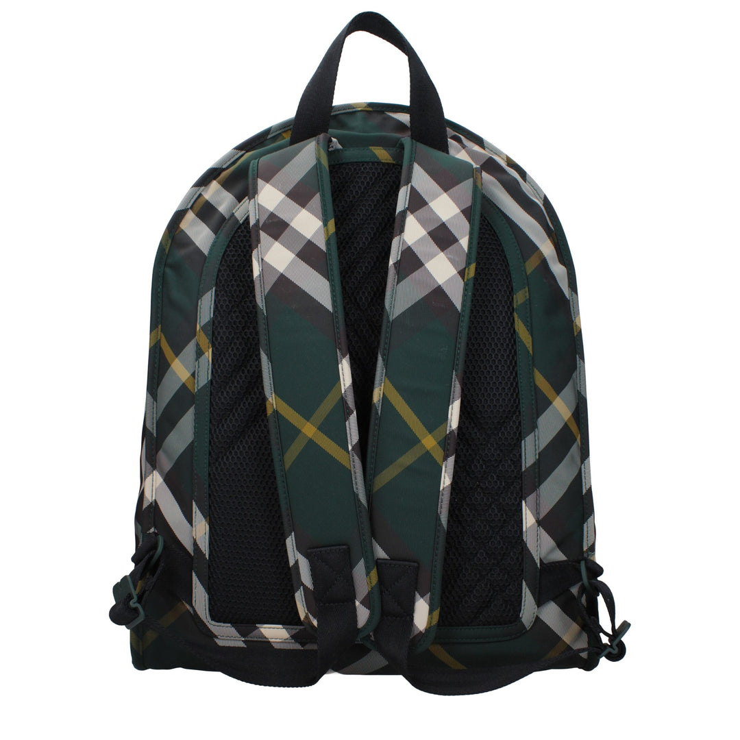 Green Fabric Backpack