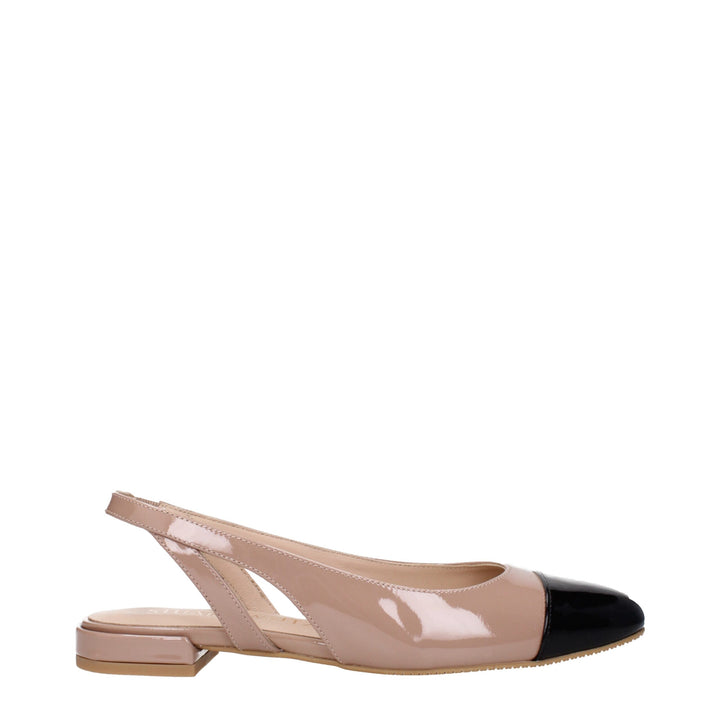 Pink Leather Ballet Flat