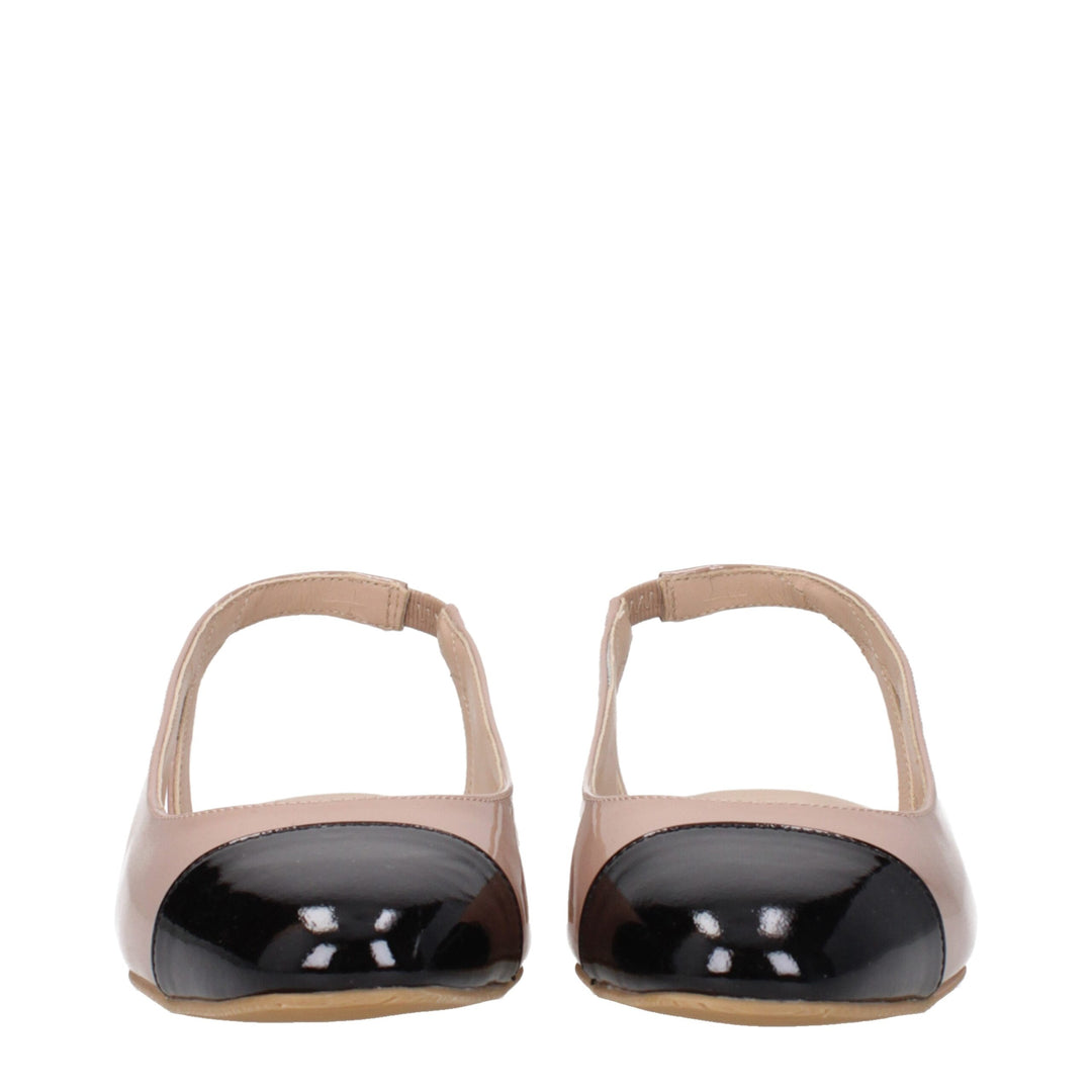 Pink Leather Ballet Flat