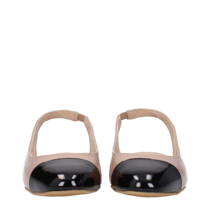 Pink Leather Ballet Flat