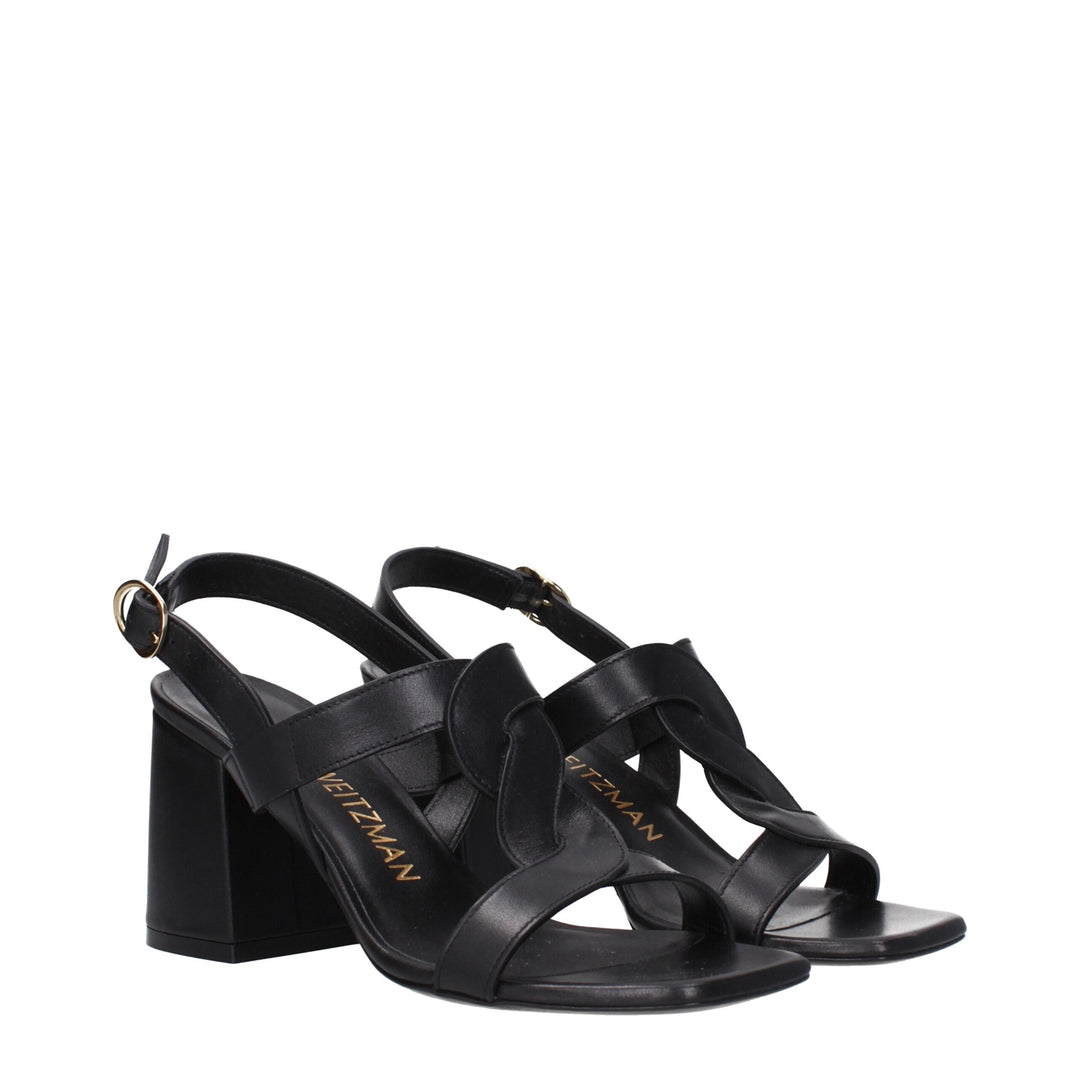 Black Leather Sandal