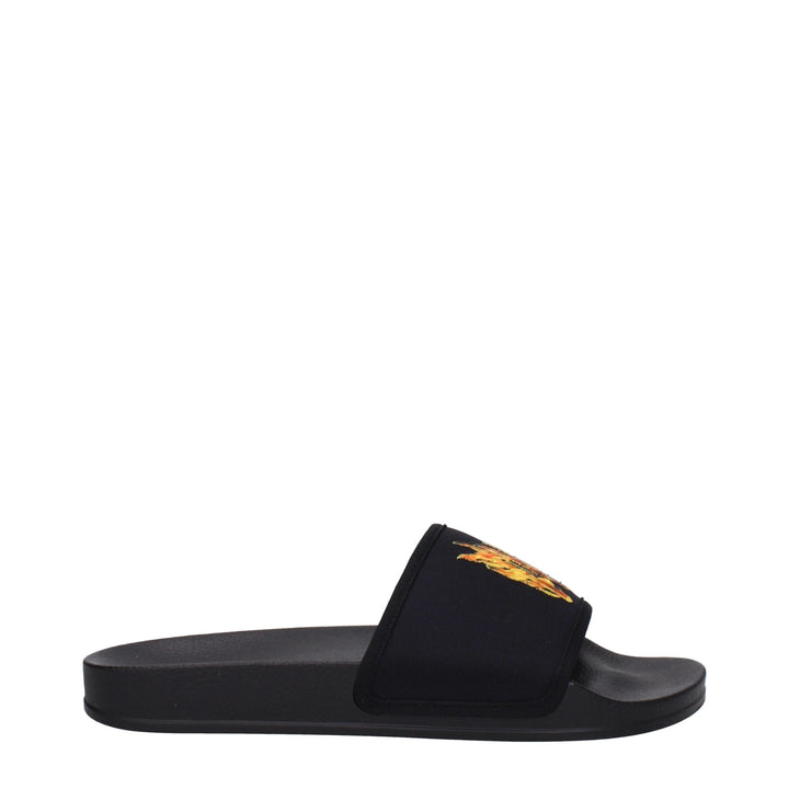 Black Fabric Slipper