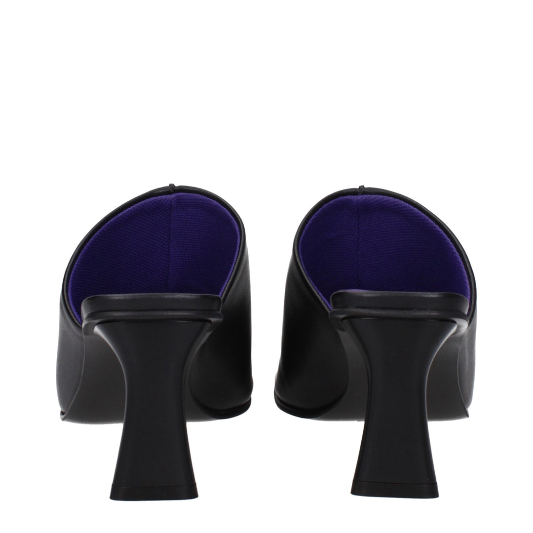 Black Leather Sandal