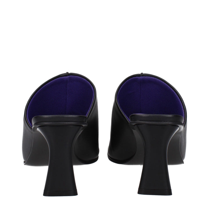 Black Leather Sandal