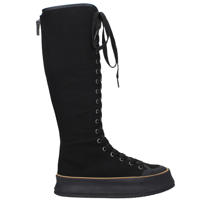 Black Fabric Boot