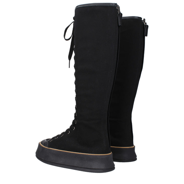 Black Fabric Boot