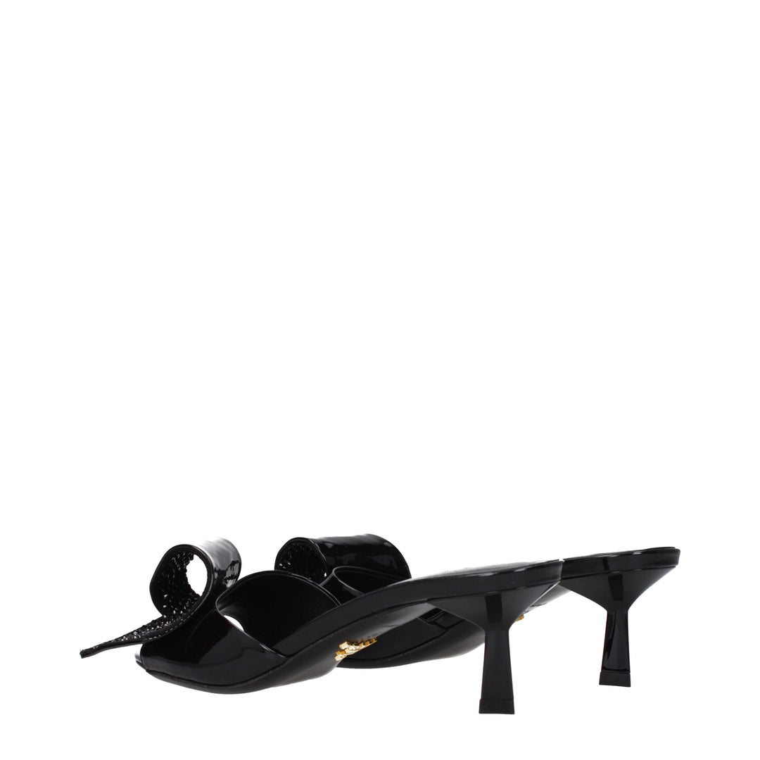 Black Leather Sandal