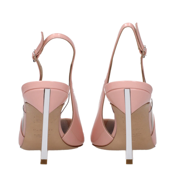 Pink Leather Sandal