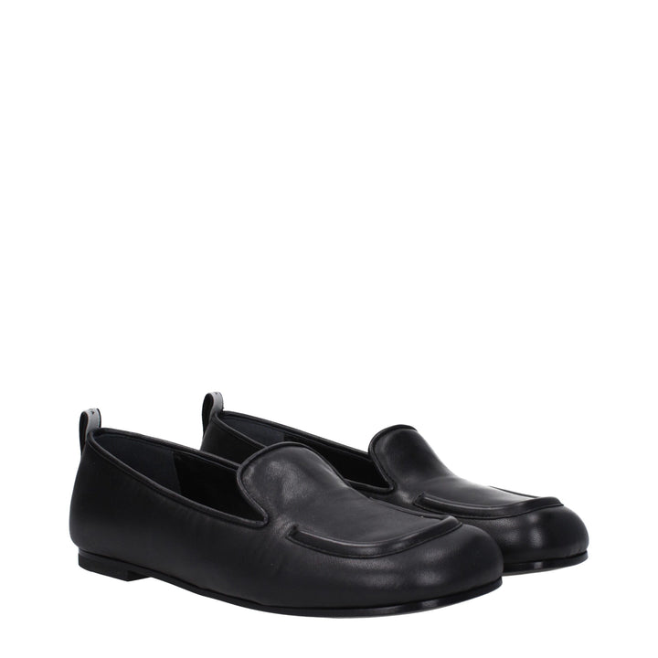 Black Leather Loafer