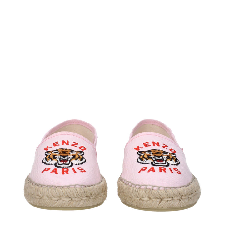 Pink Fabric Espadrille