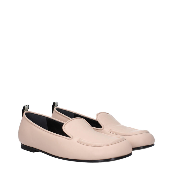 Pink Leather Loafer