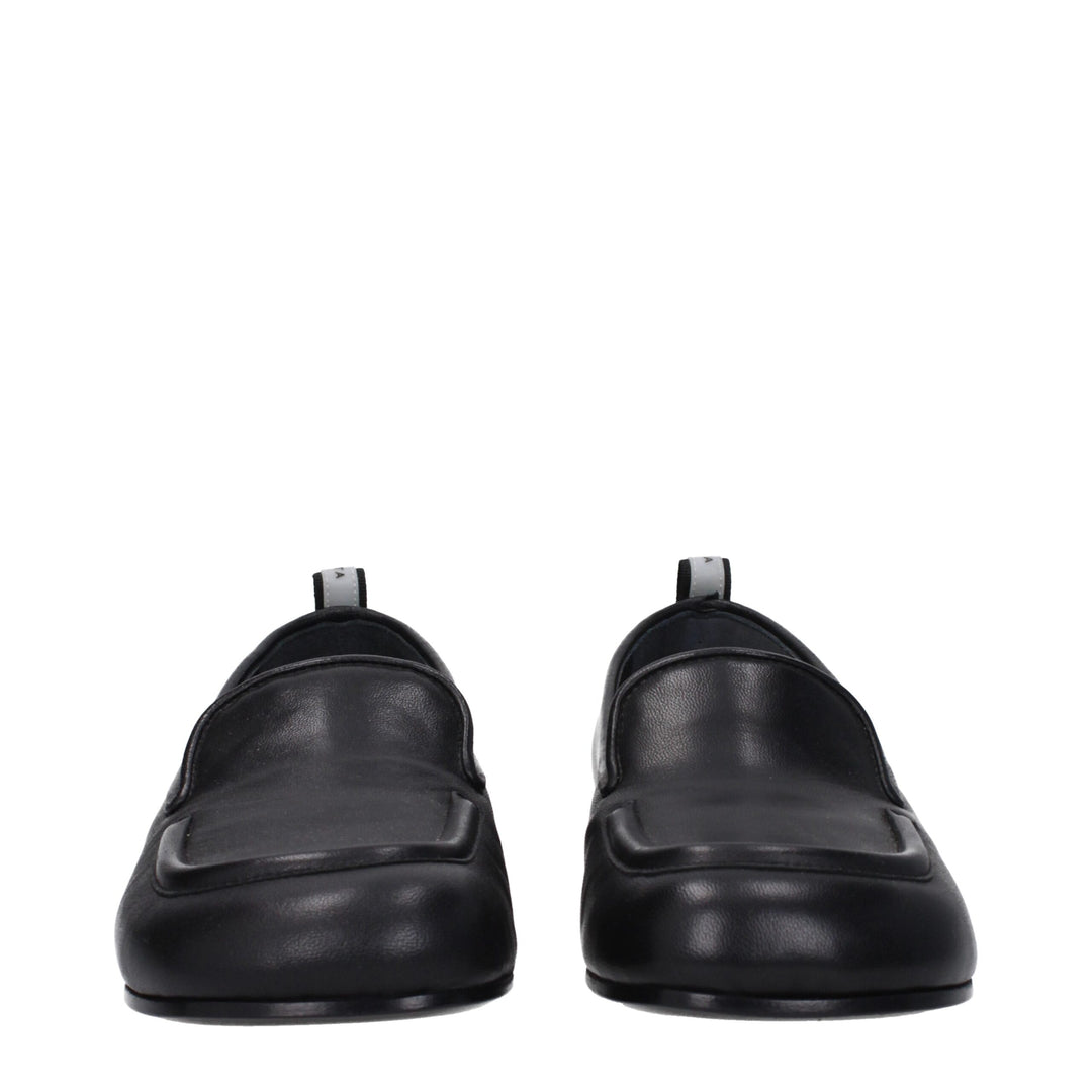 Black Leather Loafer