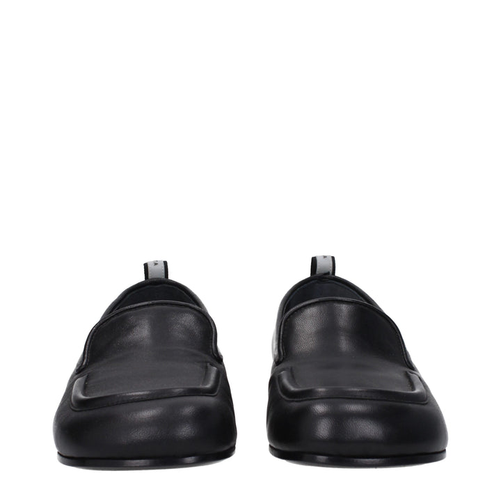 Black Leather Loafer