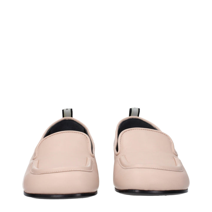 Pink Leather Loafer