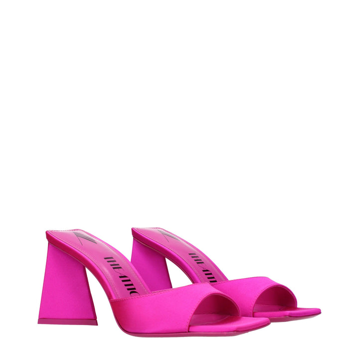 Pink Satin Sandal