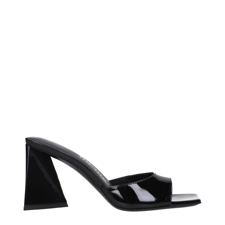 Black Leather Sandal