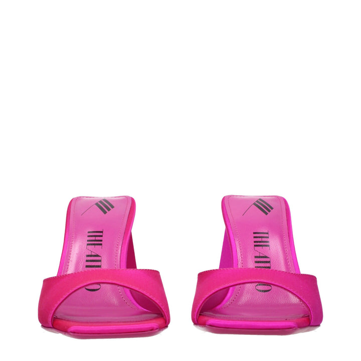 Pink Satin Sandal